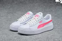 nouvelle femmes puma et rihanna chaussures collection rose blanche